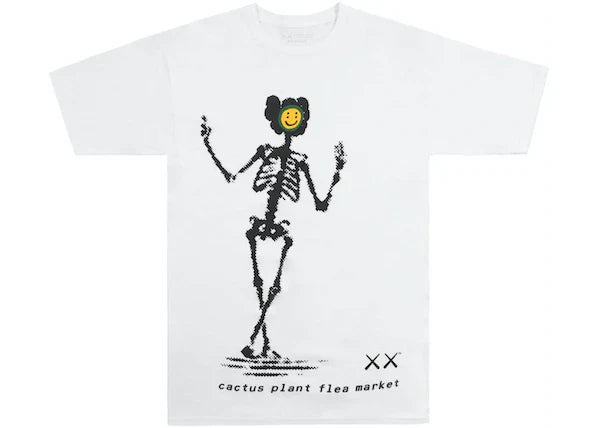 KAWS x Cactus Plant Flea Market T-Shirt White