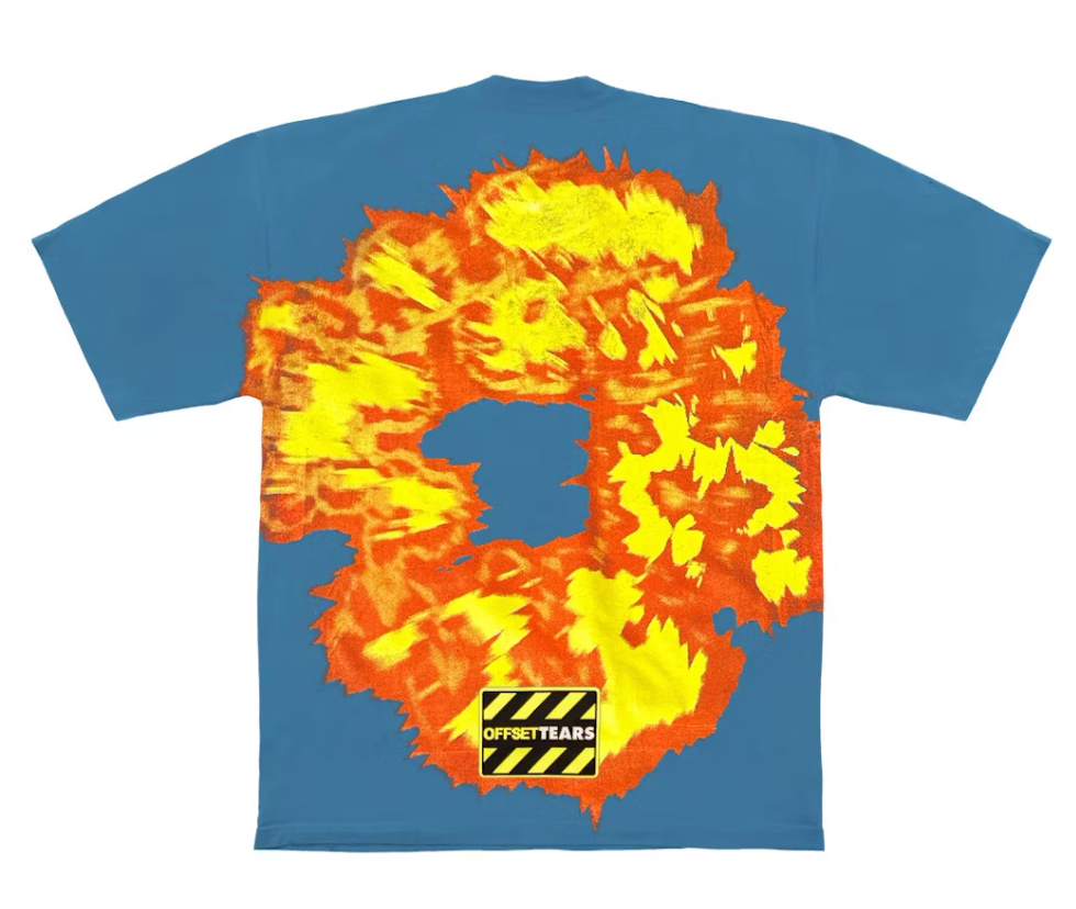 Denim Tears x Offset Set It Off NO.1 T-Shirt Blue