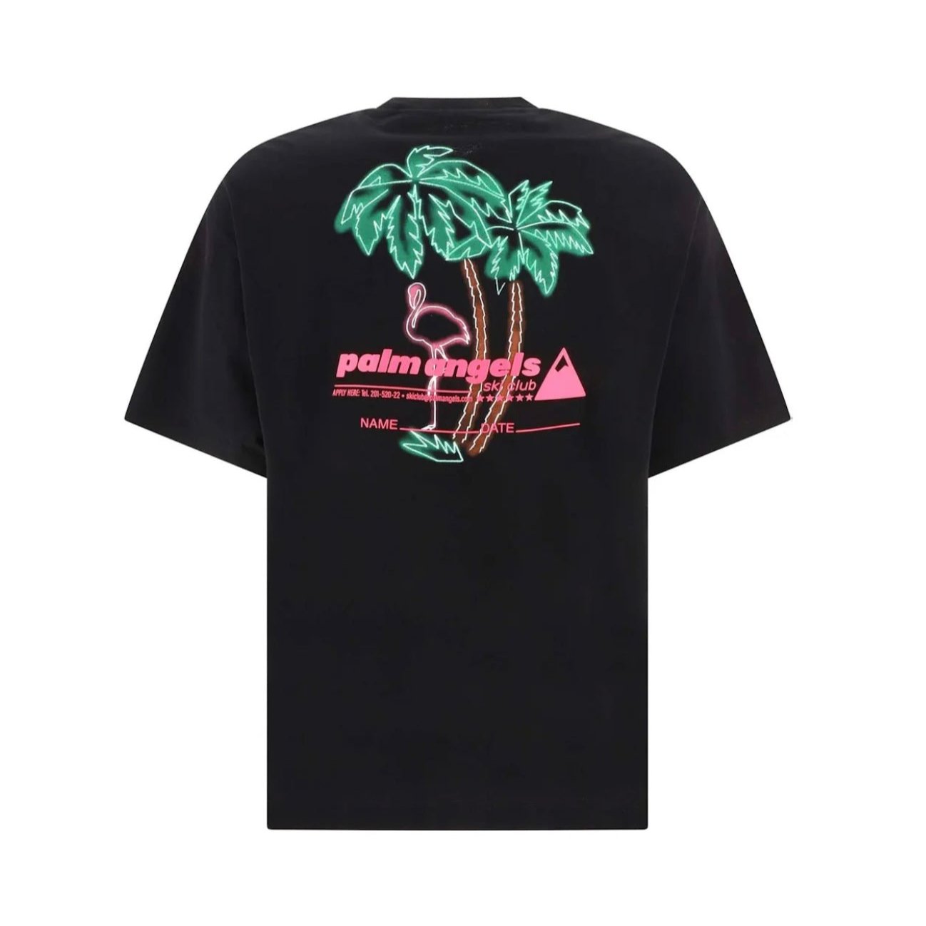 Palm Angels Ski Club Tee Black