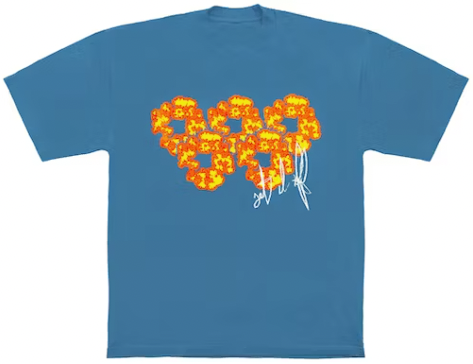 Denim Tears x Offset Set It Off NO.3 T-Shirt Blue