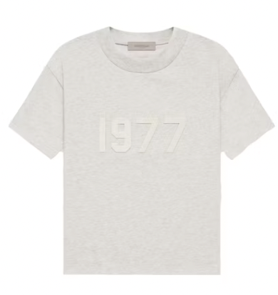 Essentials SS22 1977 T-Shirt Light Oatmeal