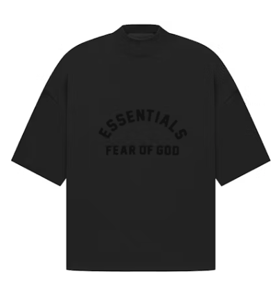 Essentials SS23 T-Shirt Jet Black