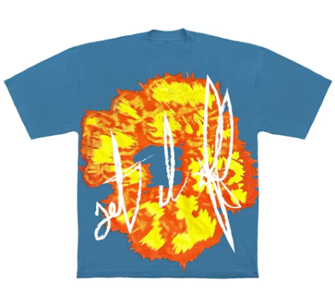 Denim Tears x Offset Set It Off NO.1 T-Shirt Blue