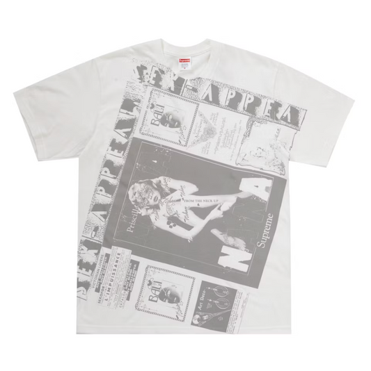 Supreme Collage Tee White