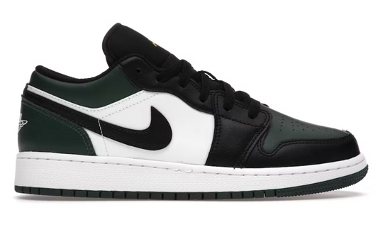 Jordan 1 Low Green Toe GS