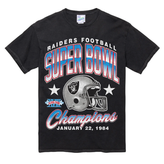 LAS VEGAS RAIDERS SB GRIDIRON LOCKER VINTAGE '47 TUBULAR TEE