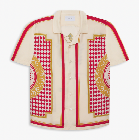 Rhude Silk Casino SS Button Up