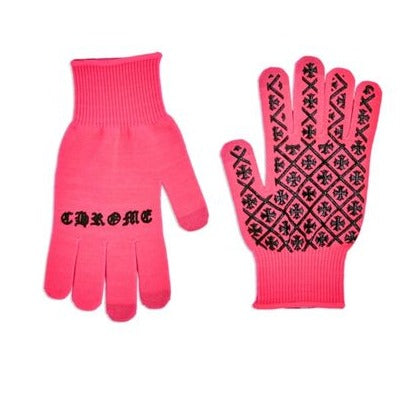 Chrome Hearts Gloves Pink